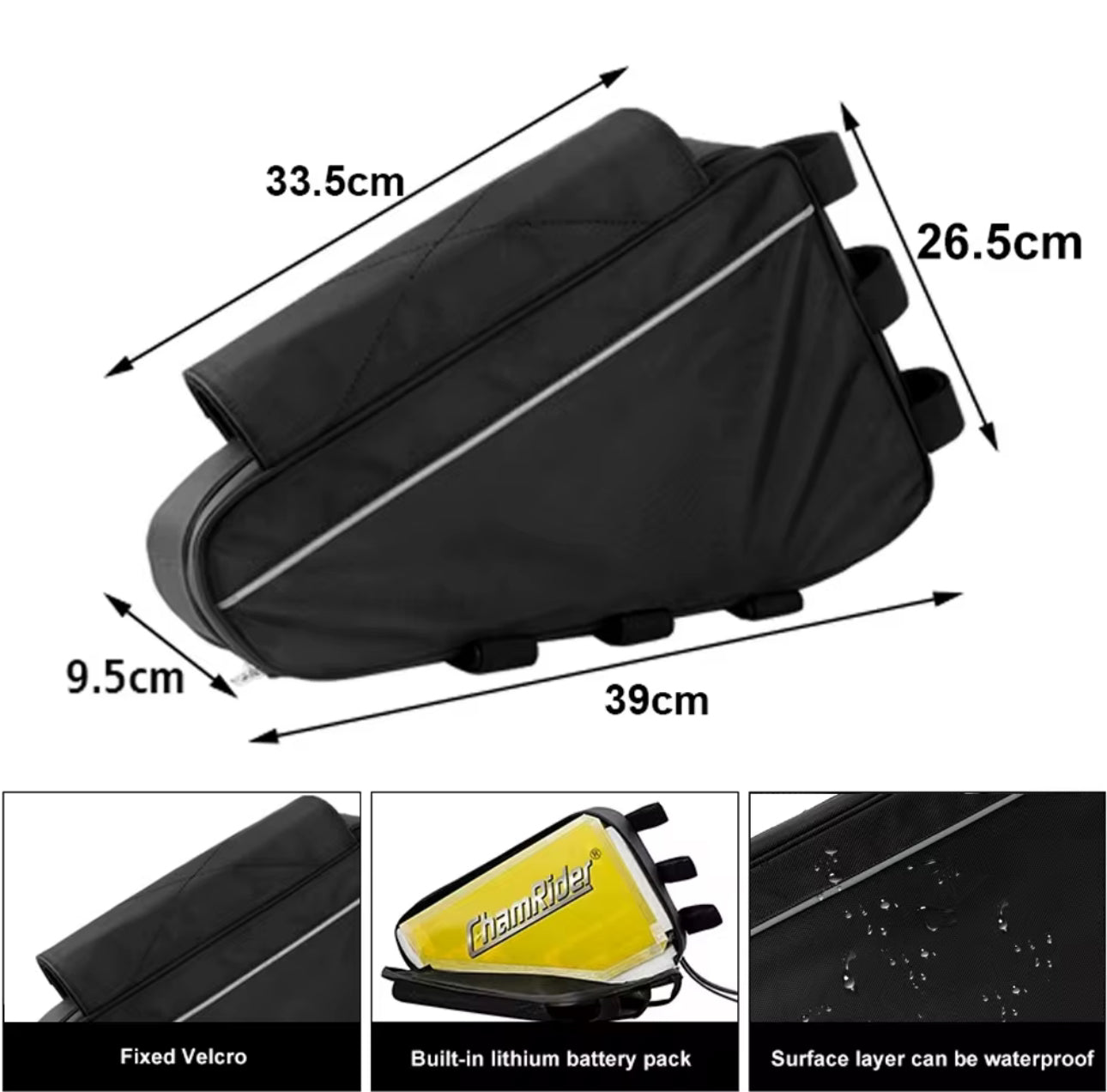 Triangle Battery E-bike Bag (WATERPROOF)