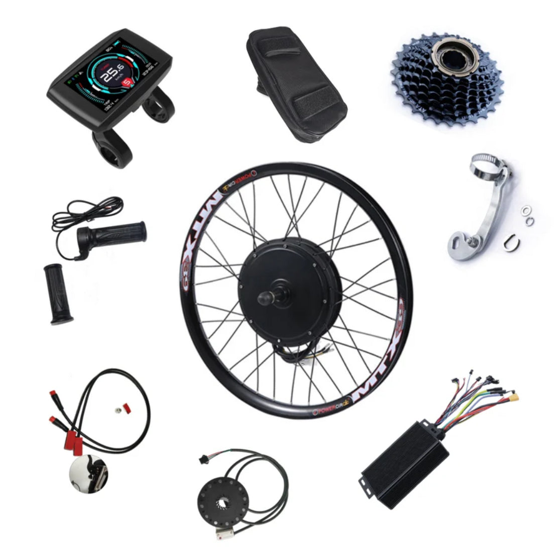 72v 3000W Electric Bike Conversion Kit