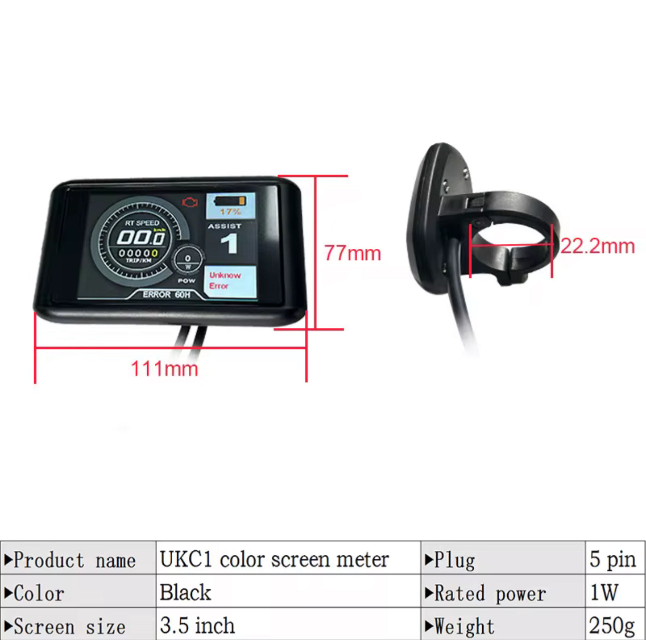 M5 LCD/ UKC1 COLOR display panel