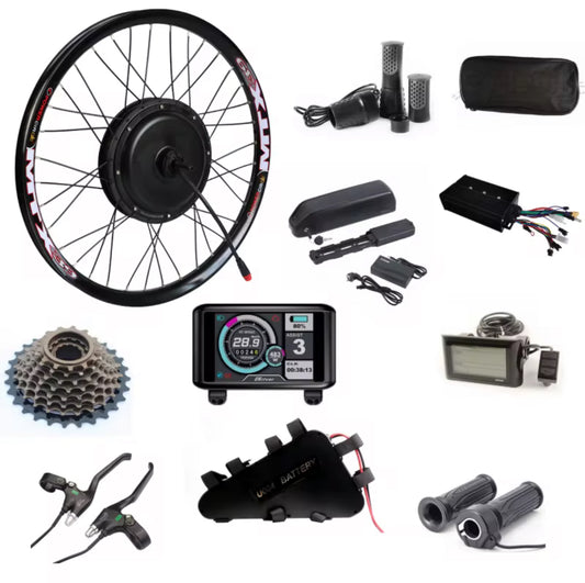 52V 2000W Electric Bike Conversion Kit