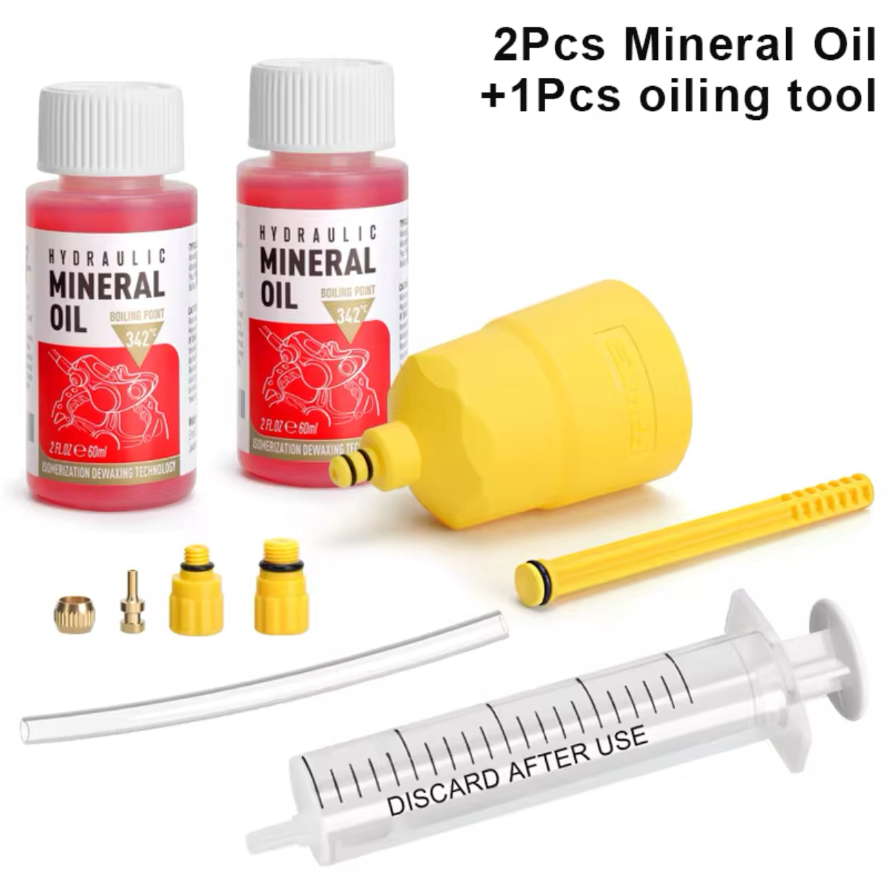 Bike Brake Mineral Oil Bleeding Kit (120ML)