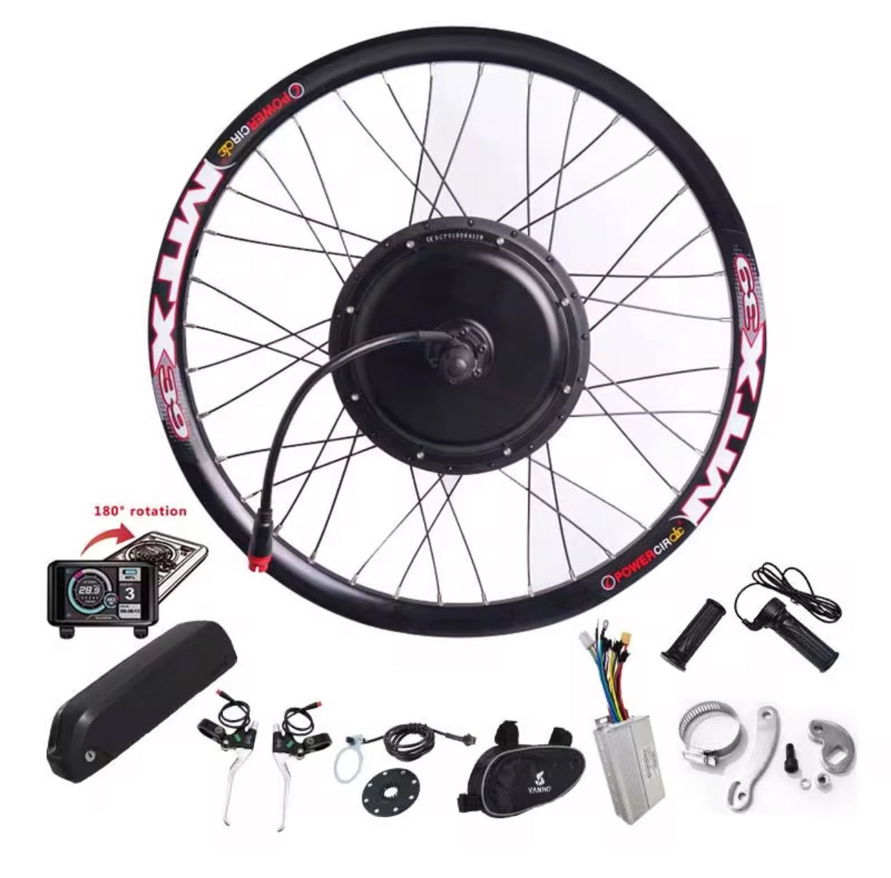 48v 1500w Electric Bike Conversion Kit